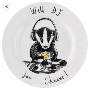 Set of 4 Jimbob Art Plates